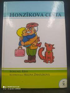 Kniha , Honzíkova cesta, Bohumil Říha, 24x18 cm (0601)