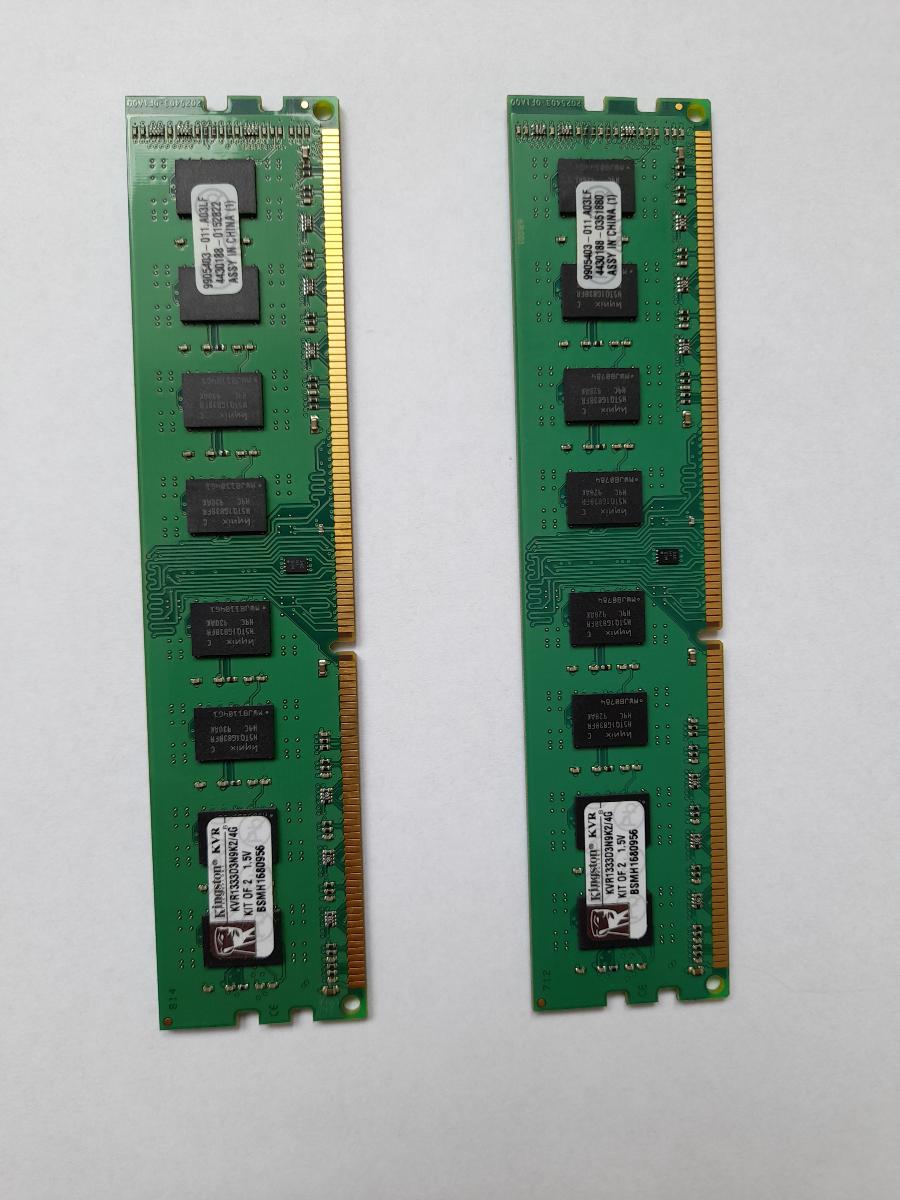 Pamäť RAM Kingston KVR 1333D3N9K2 2x2 GB, DD3 DIMM, CL9 - Počítače a hry