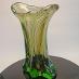Mohutná sklenená váza, hutnícke sklo - Starožitnosti