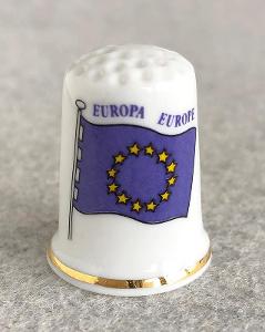 Sběratelský náprstek - Europa