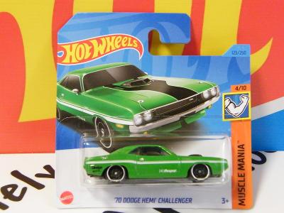 8/23 - '70 DODGE HEMI CHALLENGER  - Hot Wheels