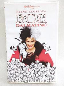 VHS - Disney pohádka - 101 dalmatinů