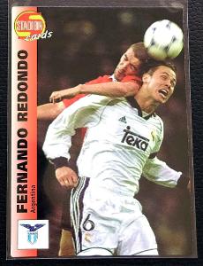 Fernando Redondo 2000 Stadion cards #48 Lazio Řím