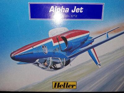 Model letadla Alpha Jet v měřítku 1/72 od firmy Heller