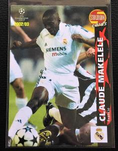 Claude Makelele 2001 Stadion cards #584 Real Madrid