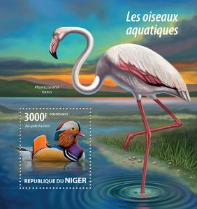 Niger 2015 Vodní ptáci Mi# Block 432 Kat 12€ P006