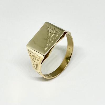Prsten zlatý 3,93 g Au (585/1000) Ev. č. 520