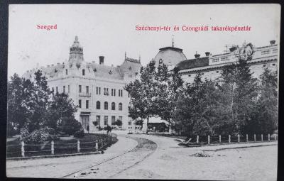 Maďarsko - Szeged - hezký záběr -  1909
