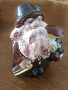 Keramika dědeček hríbeček Bechyně 
