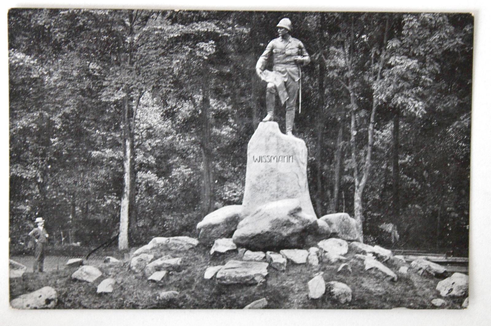 Herman von Wissman - Dôstojník - Pamätník / I.WK - Feldpost (k22) - Pohľadnice