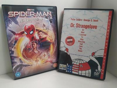 SPIDER-MAN / DR. STRANGELOVE   2 X DVD 