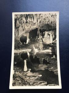 Demanovské jaskyne - Gottwaldow ružový dom - 1952 * Pohlednice ⛺️