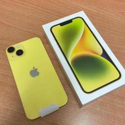 Apple iPhone 14 256GB Yellow, Stav A+