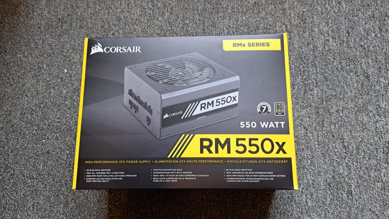 Corsair RM550x - Počítače a hry