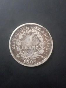 1 franc Francie 1808.