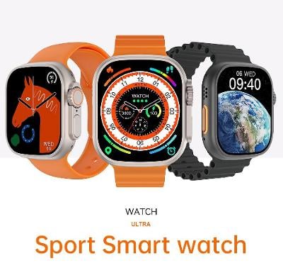 Akce Smart WATCH 800 ultra 2(new2024) 1,99 TOP Oblíbené chytré hodinky