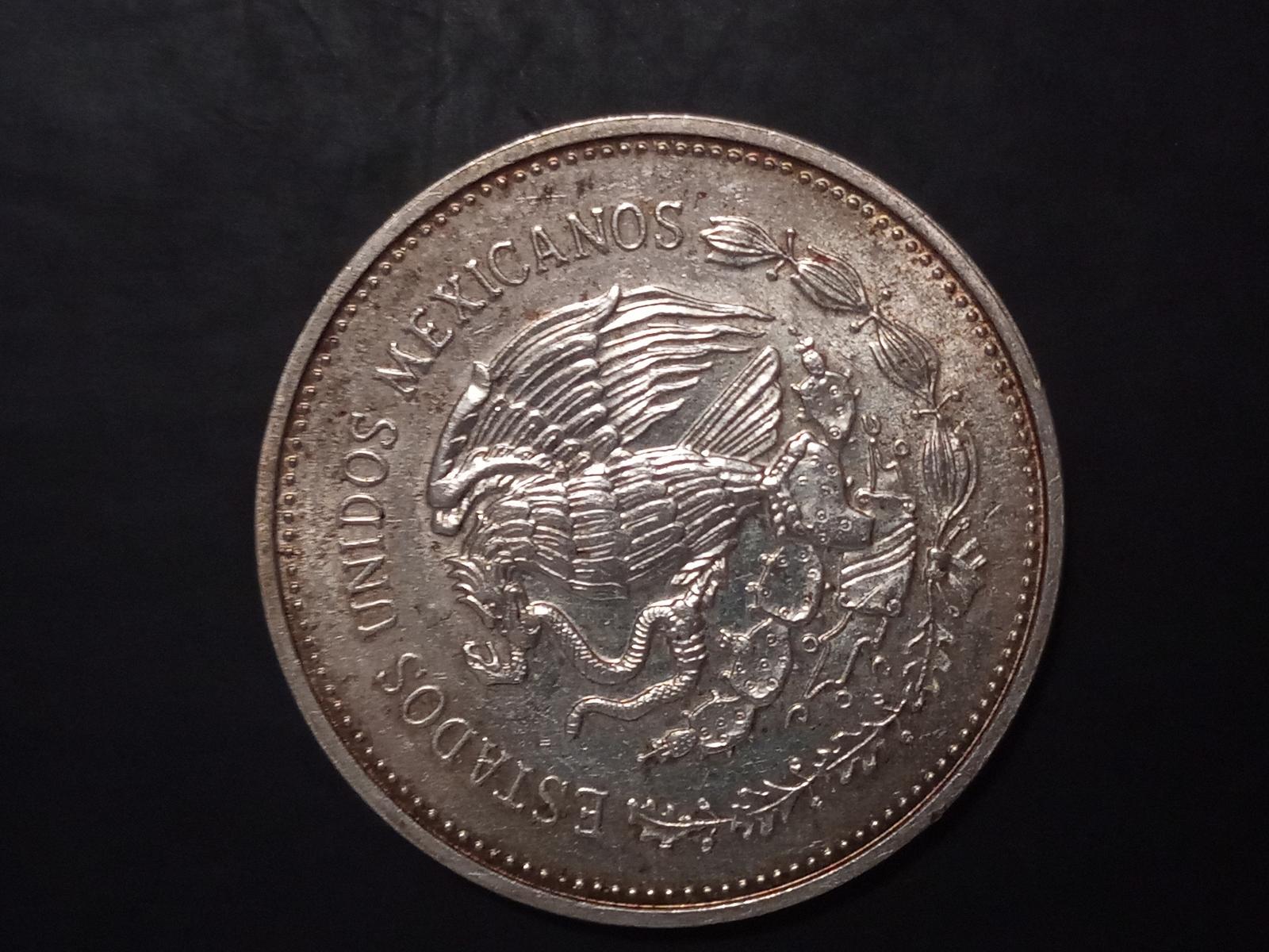 100 pesos Mexico 1985.(Ag) - Numismatika