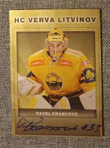 Pavel Francouz - OFS 13/14 Exclusives edition podpis EXTREME limit 5/5