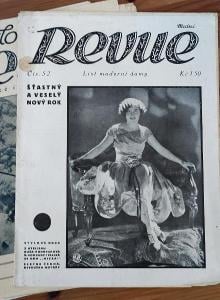 Revue - 3 ks časopisu z roku 1928