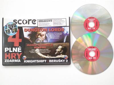 PC SCORE 176 - DUNGEON LORDS + JAGGED ALLIANCE 2 + KNIGHTSHIFT CZ +...