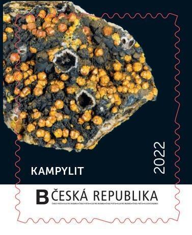 Vlastní známka Rok mineralogie: Kampylit, k 10 zakoupeným +1 zdarma!