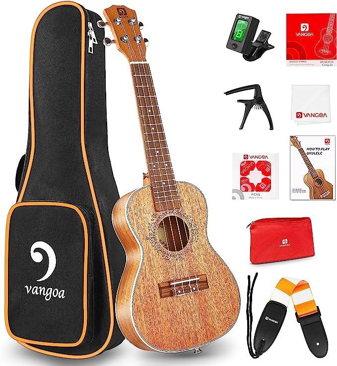 Vangoa koncertné ukulele 58 cm VELMI KRASNA VEC - Hudební nástroje