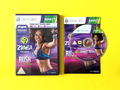 fitness sportovní hra na Xbox 360 Kinect - Zumba fitness RUSH