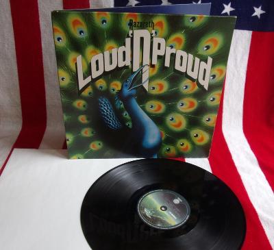 ⭐️ LP: NAZARETH - LOUD 'N' PROUD, 1.vyd. West Germany 1973 Gatefold!