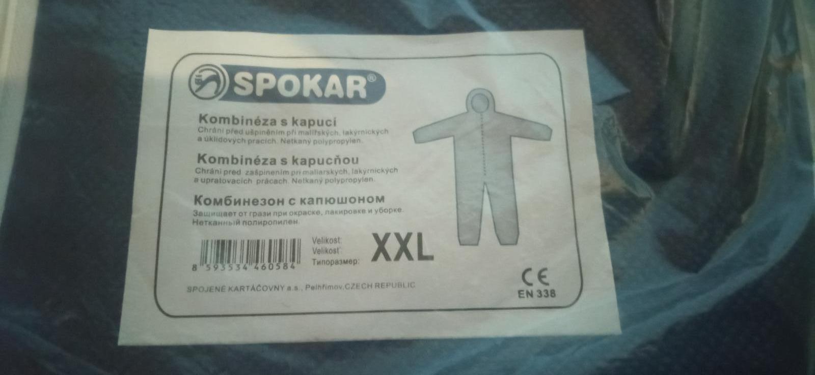 Spokar kombinéza s kapucňou XXL - Oblečenie, obuv a doplnky