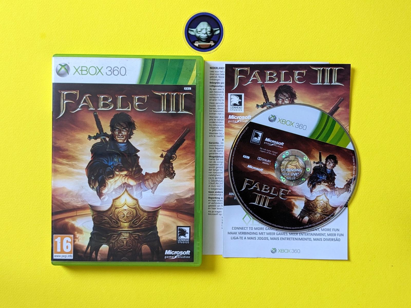legendární RPG Fable 3 Xbox 360 - Hry