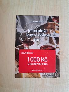 Voucher na víno - sleva 1000 Kč - Víno král