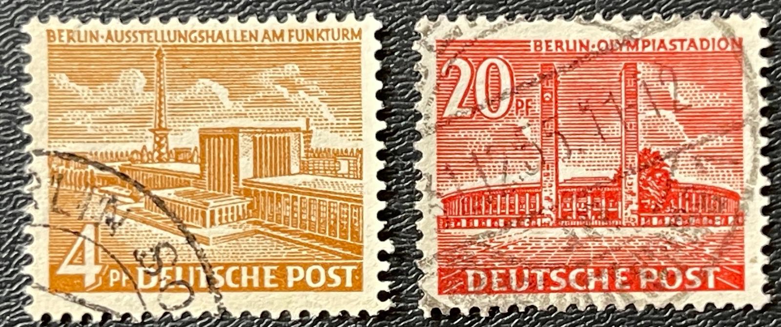 BRD Berlín 1953 - MI 112-113 - razené - Známky Nemecko