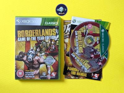 Borderlands GOTY edice na Xbox 360