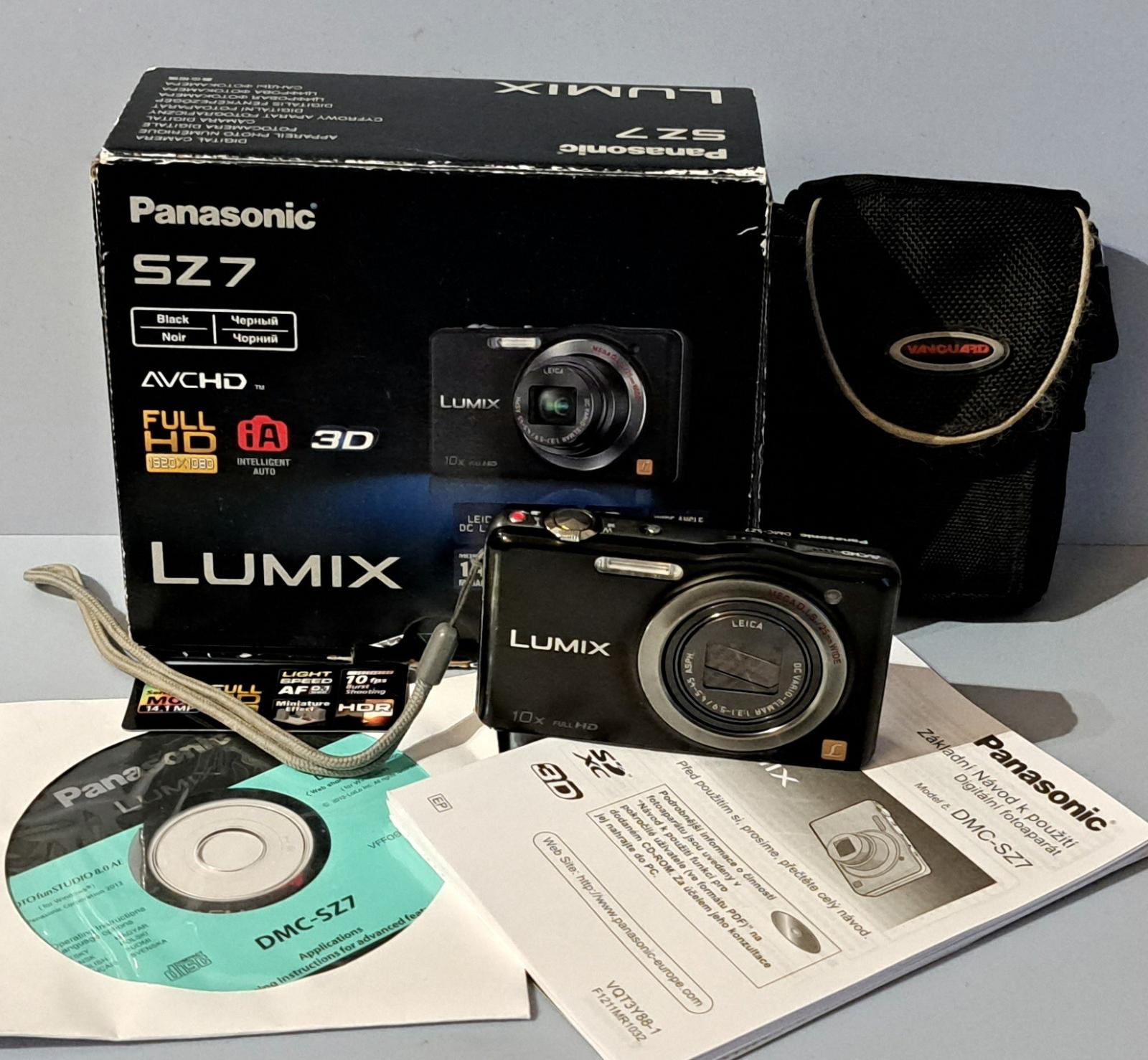 Digitálny kompakt Panasonic Lumix DMC-SZ7 - s chybou - Foto