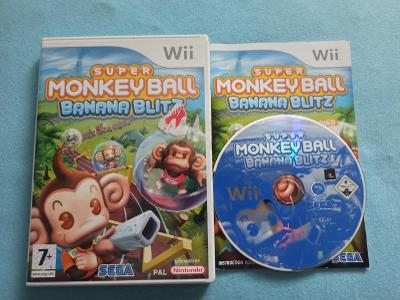 Wii Super Monkey Ball Banana Blitz
