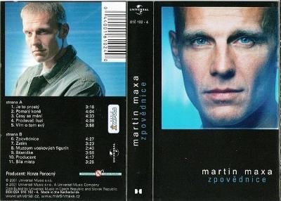 MC kazeta Martin Maxa – Zpovědnice (2001)