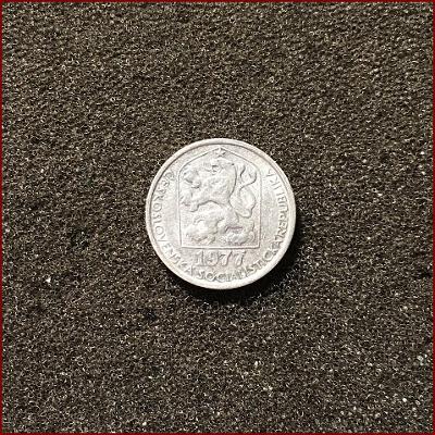 10 haléř 1977 mince Československo (10 h ČSSR)