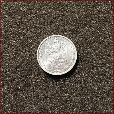 10 haléř 1981 mince Československo (10 h ČSSR)