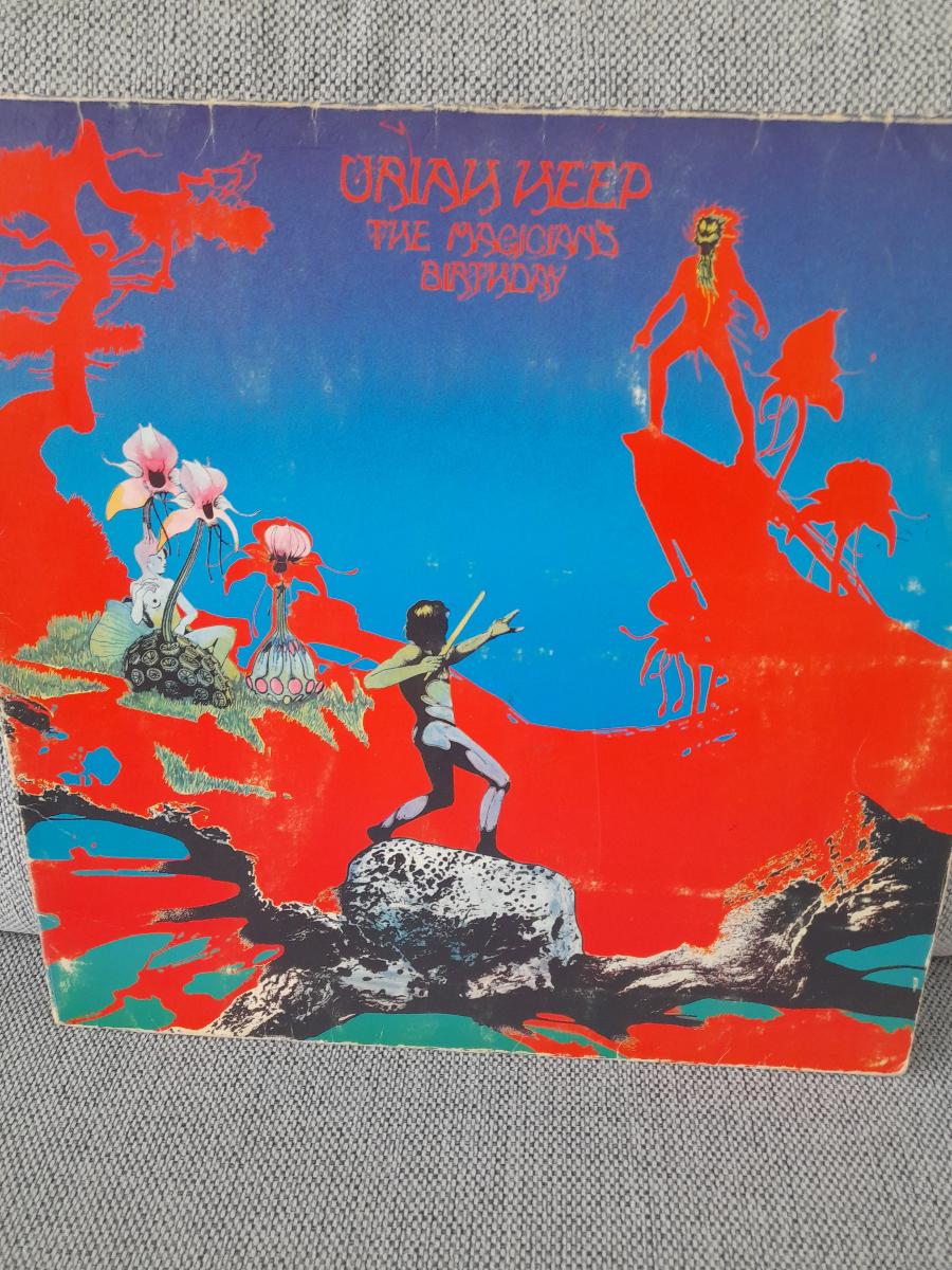 URIAH HEEP – The magician's birthday (Germany 1972, gatefold vo vnútri - LP / Vinylové dosky