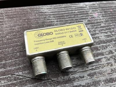 Přepínač DISEqC 2/1 GLOBO - použité