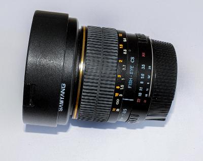 SAMYANG 8 mm f/3,5 MC Fish-eye SK pre Nikon 