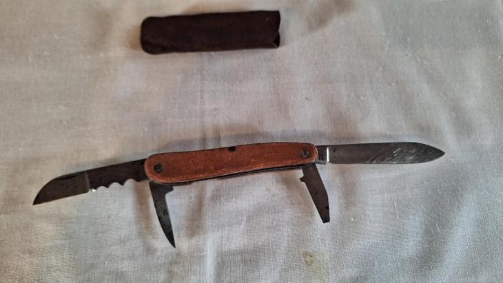 Starý, kapesní nůž Mikov - Prostějov 