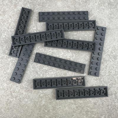 LEGO 3832 Plate 2 x 10 - DARK BLUISH GRAY (10ks)