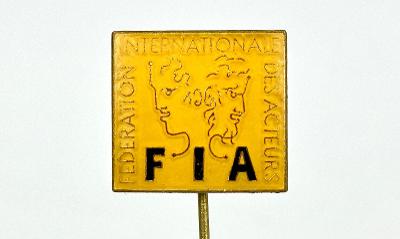 Odznak FIA internationale federation des act Mezinárodní federace herc