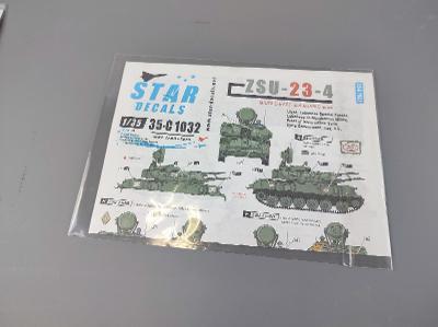 ZSU-23-4 Shilka Middle East/Arabic wars Obtisk 1/35 Star Decals