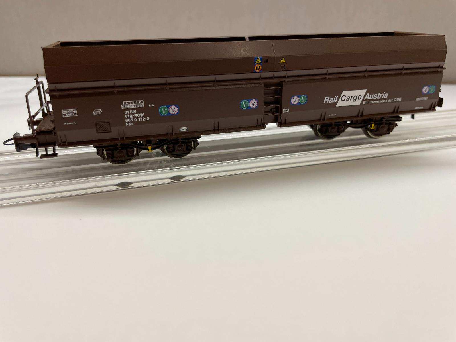 Nákladný vagón Fals Rail Cargo Austria OBB H0 - Modelové železnice