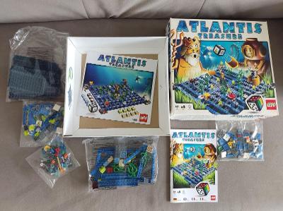 LEGO - DESKOVÁ HRA ATLANTIS - BOARDGAME Games Atlantis Treasure 3851 