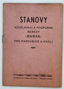 Stanovy Besedy Barák - Pardubice   (10a)