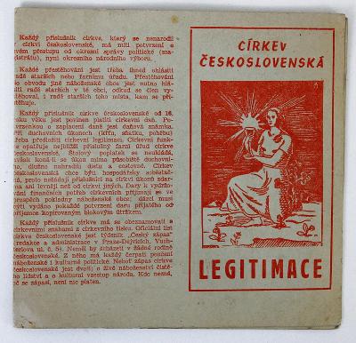 Legitimace - Církev Československa   (10a)