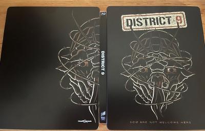 District 9 Steelbook raritka CZ dabing